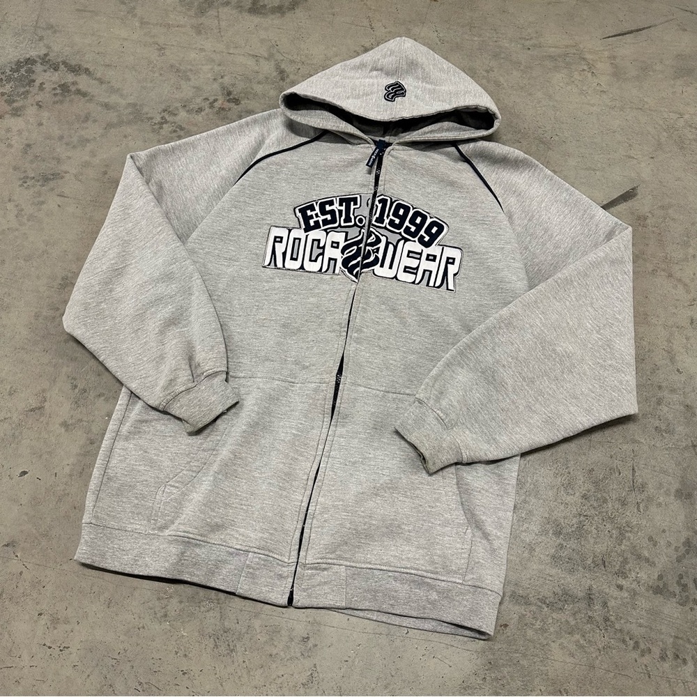 Rocawear Grey Hoodie Youth XL - Picture 2 of 13